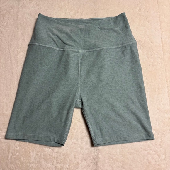 Lot‎ 2 Beyond Yoga Womens Spacedye At Your Leisure High Waisted Biker Shorts XL - Picture 9 of 16